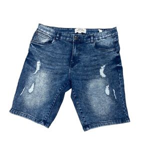 Urban heritage MENS jean shorts long size 36